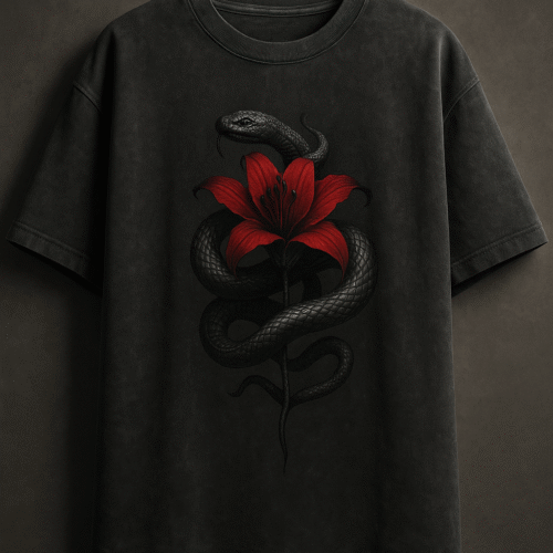 Venom Lily Oversized Tee