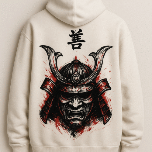 Samurai Spirit Oversized Hoodie