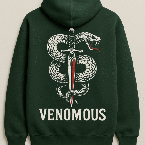 Venomous Strike Oversized Hoodie